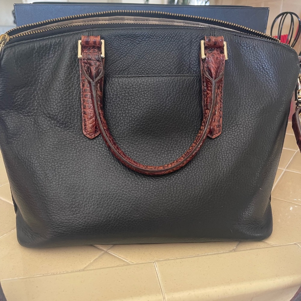 Brahmin Duxbury Satchel with Matching Wallet - Picture 6 of 12